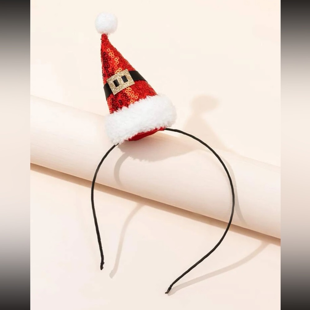 2 Christmas Headbands & 2 Christmas Sash